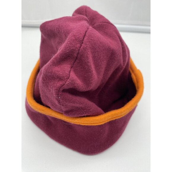 Virginia Tech Hokies Maroon Infant Toddler Knit Beanie Winter Hat Stocking Cap - Picture 4 of 7